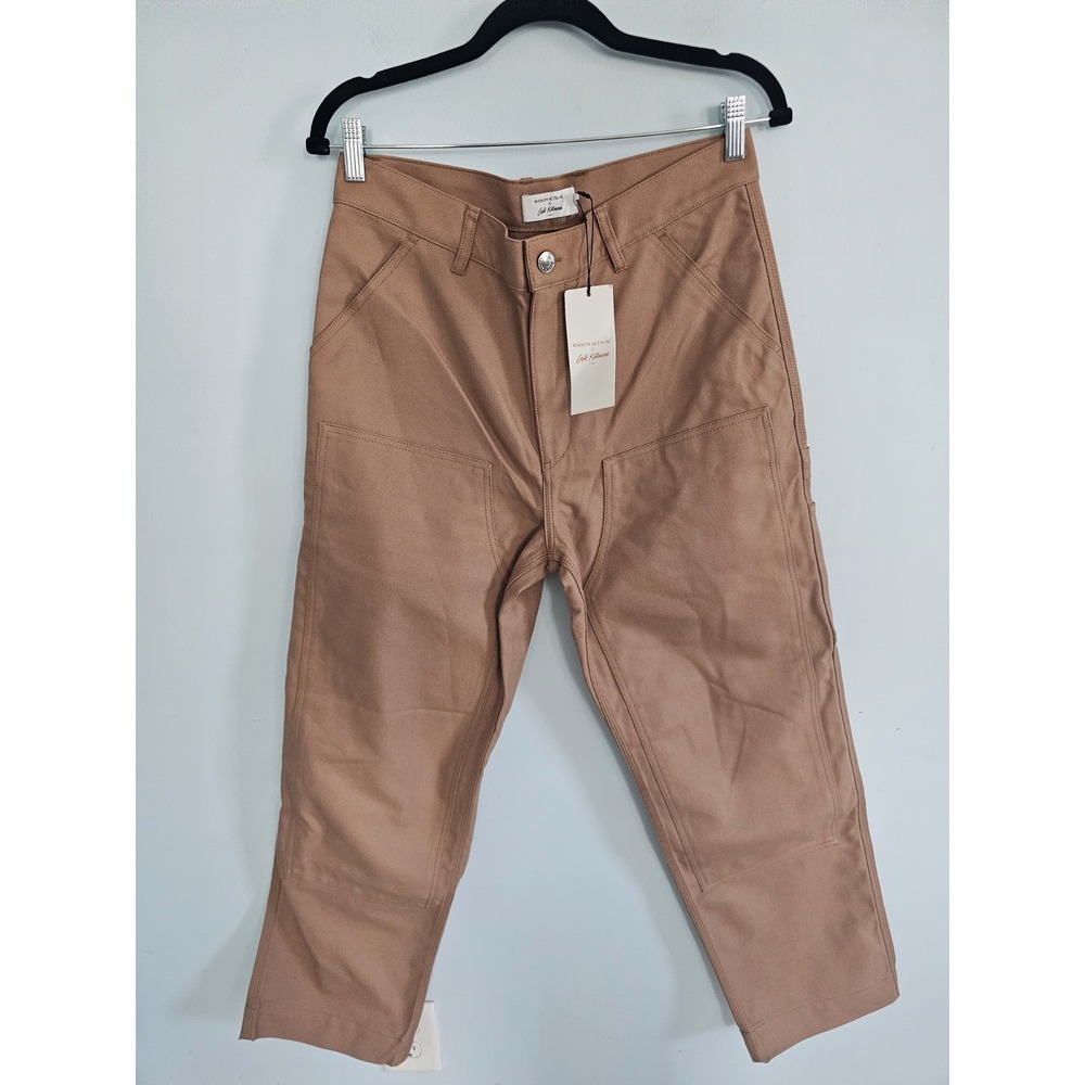 MAISON KITSUNÉ Beige Utility Chino Pants